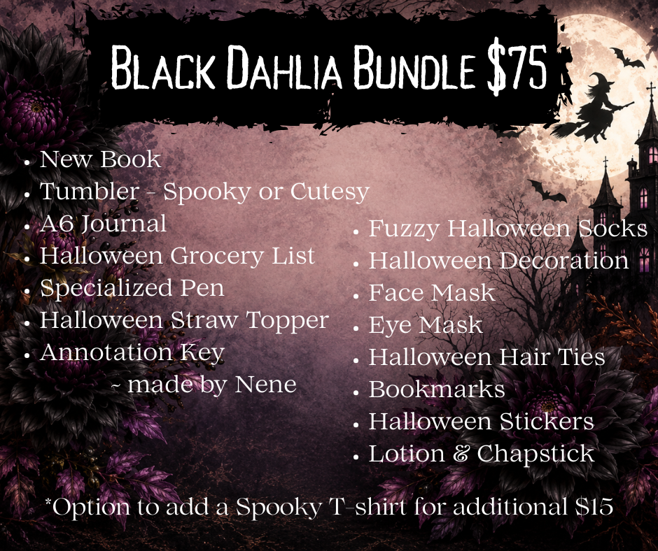 Black Dahlia Halloween Bundle