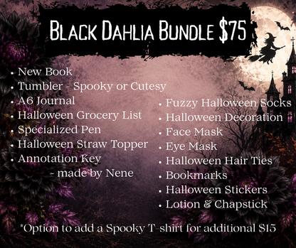 Black Dahlia Halloween Bundle